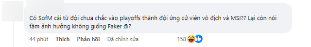 VCS audiences are extremely excited and compare SOFM with Faker