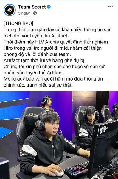 Artifact was rumored to discord with coach Archie and was pushed to the bench