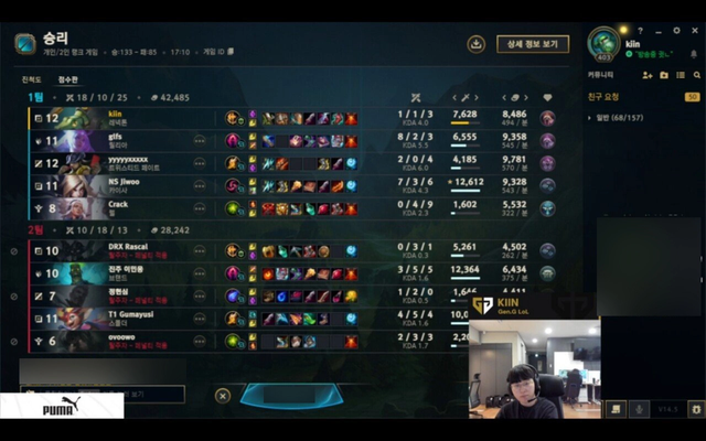 Even other players are affected if Duo climb and player T1