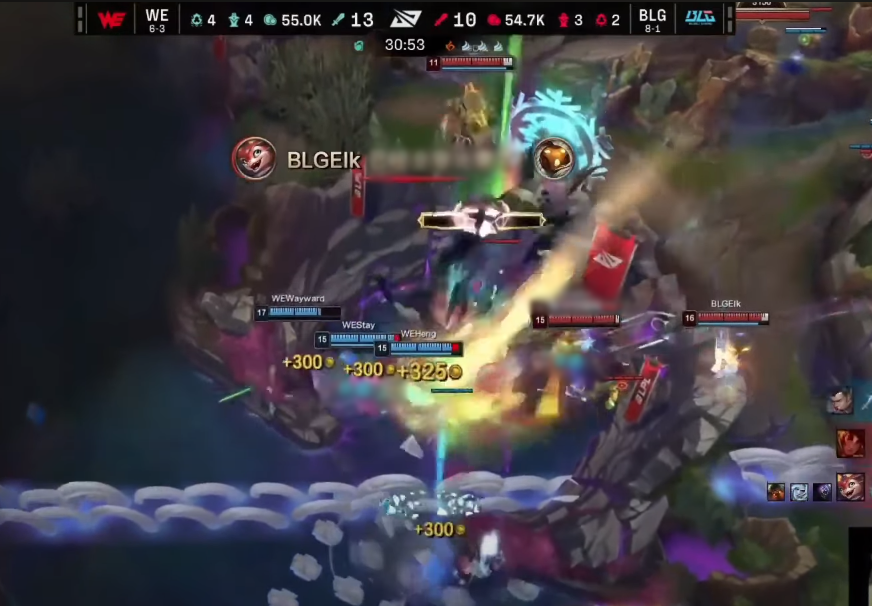 Leading LPL with a huge achievement, BLG still receives many 
