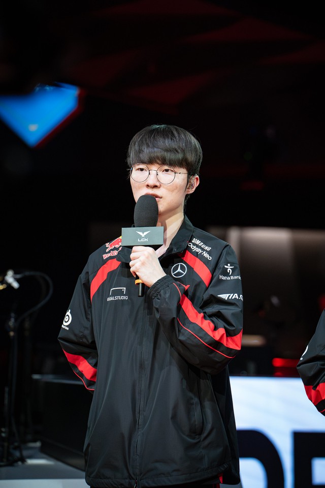 Faker said he was proud of T1's young star