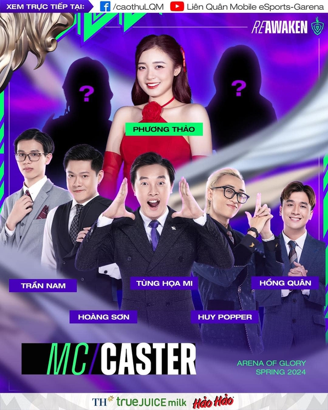 On the day MC Remind announced the leaving the tournament, the coalition revealed the information of 2 new female MCs