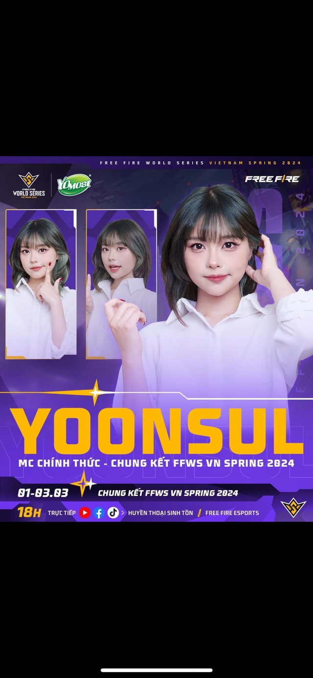 The Mc Yoonsul of the Chien Chien also switched to Freefire