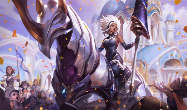 Rell is a fighting gladiator with hard control and ability to open fights but the damage is not significant, especially at the end of the match