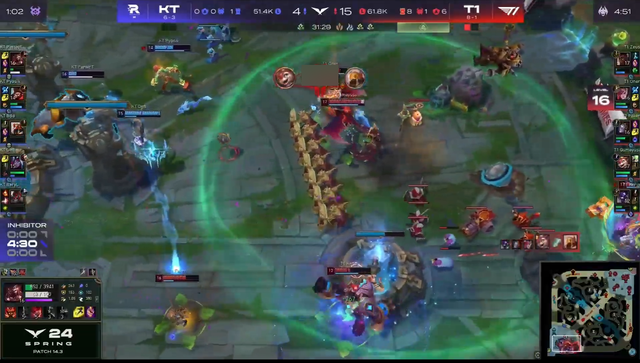Gumayusi shines in game 2 with the smolder general