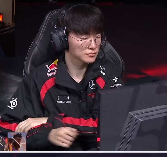 Faker's hand -rubbing action made fans worried