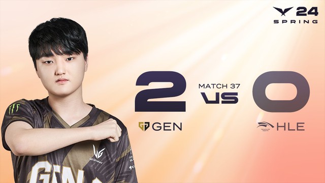 Completely one -way match even hle "Super Team" It shows that currently it is difficult for LCK to defeat Gen.g