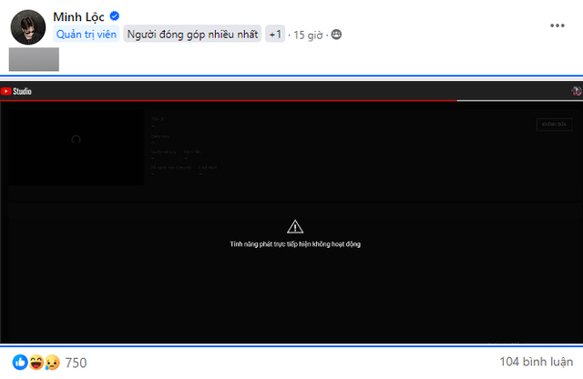 On February 13, the channel announced that the livestream loses