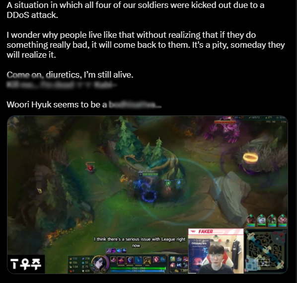Riot Games was suddenly cried by Faker, full of 