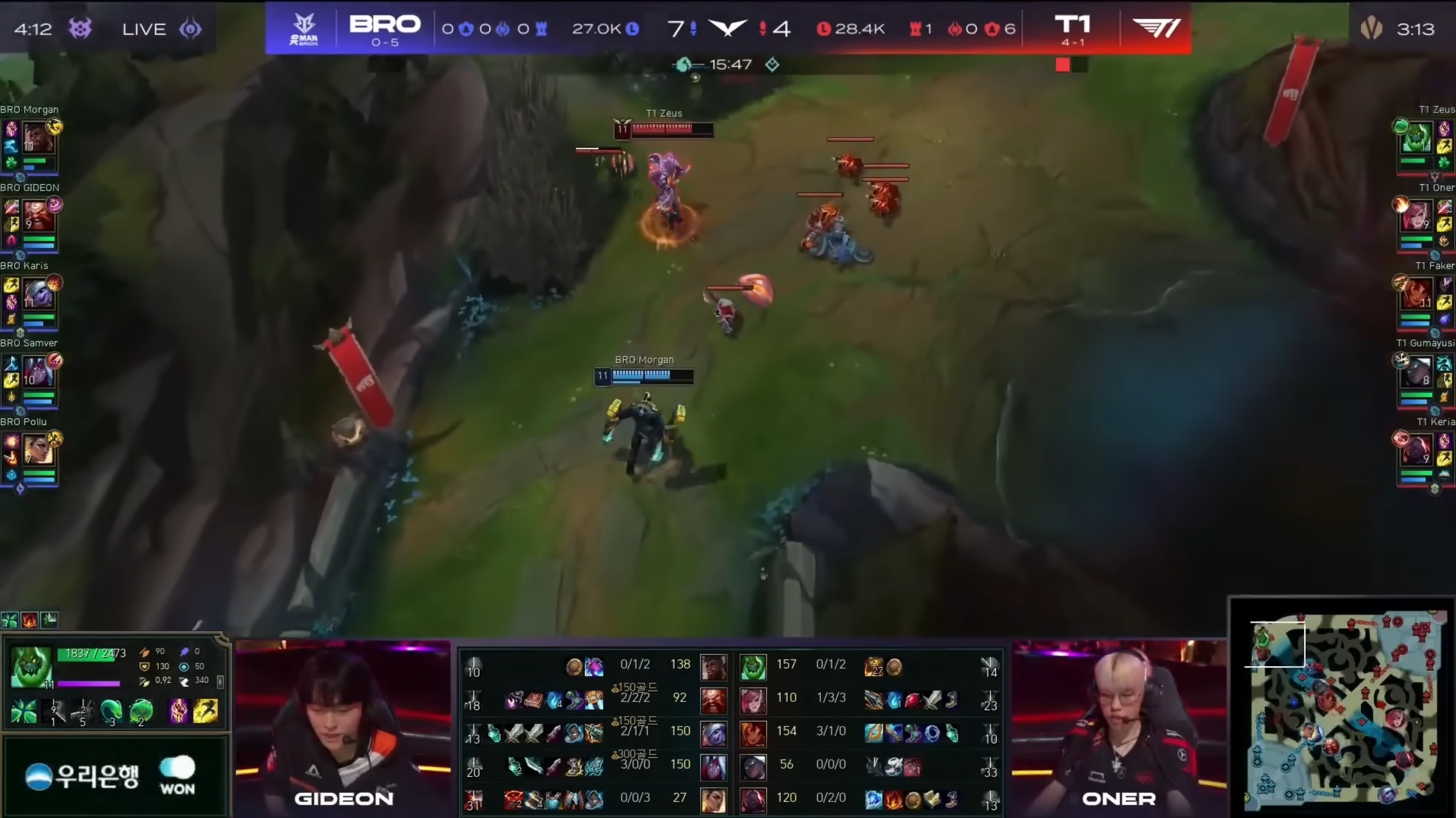 Zeus shared one of the ways to overcome K'Sante is to use Zac