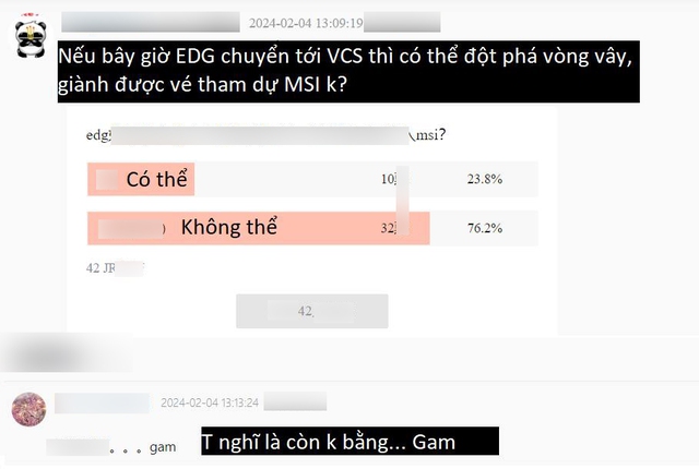 Even LPL fans think that EDG now has VCS losing grams