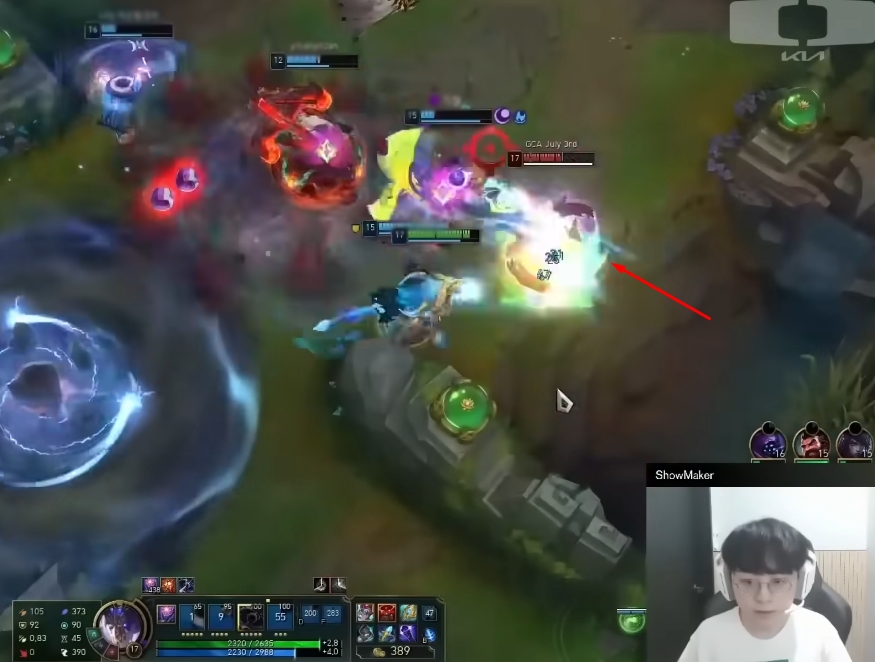 Revealing gamers playing K'Sante 