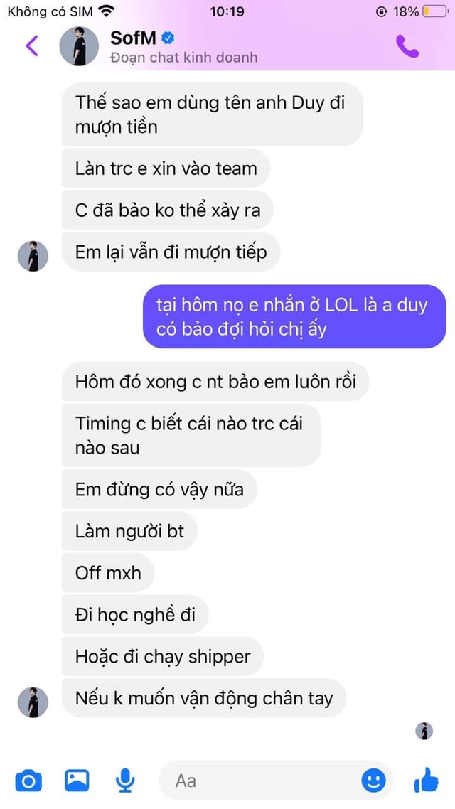 Lily's advice sent to ego