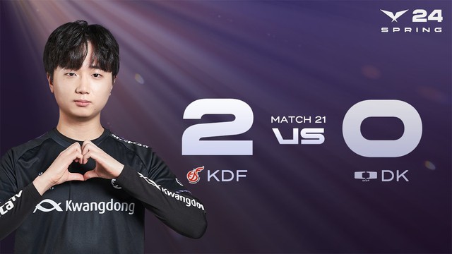 But then DK defeated the battle again
