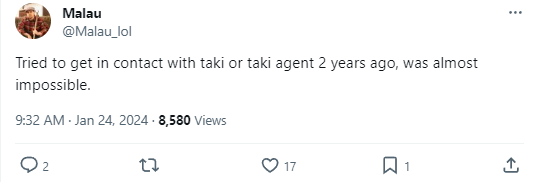 Coach Giantx Pride said that he had intended to recruit Taki