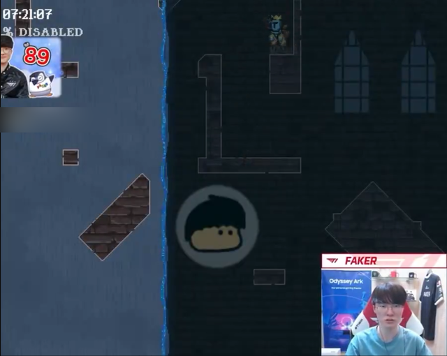 Faker had to stop climbing rank for a while and switch to playing Jump King to relieve stress