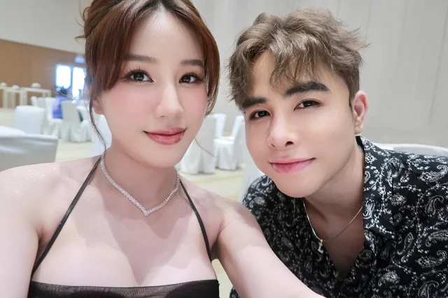 Previously, the two broke up once and again reunited a while