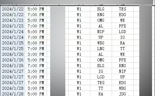 Revealing LPL Spring Calendar 2024 is 2 matches that are very interesting between TES - BLG