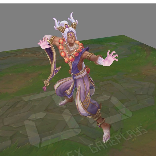 A version of the mythical variant of Lee Sin Thien Cung Than Long