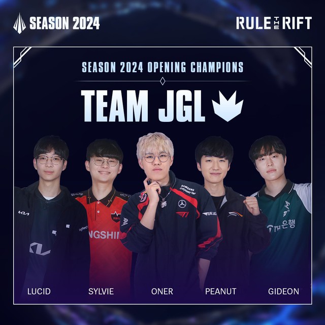 Oner and the jungler team won the final
