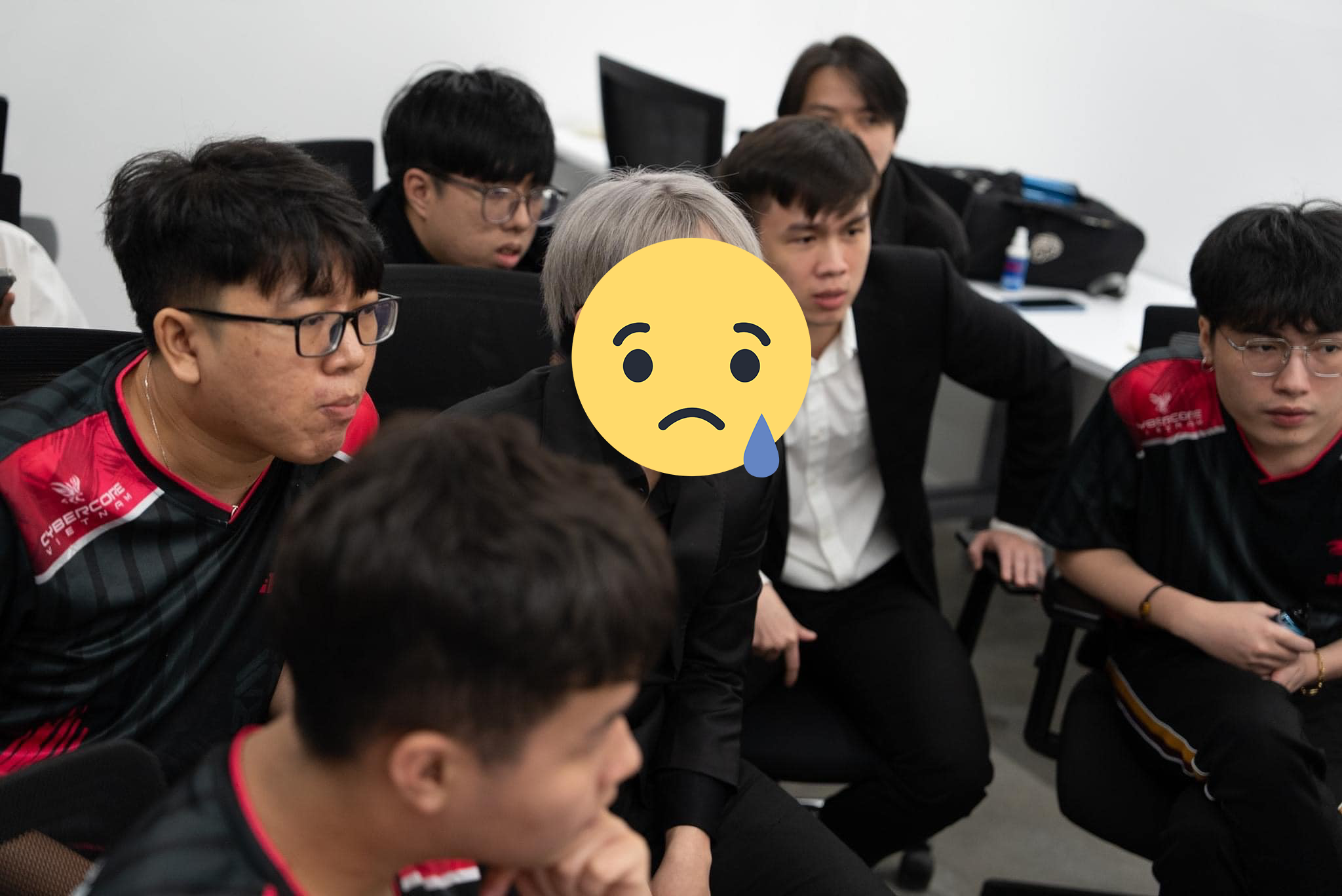 Coach R. suddenly had a new move