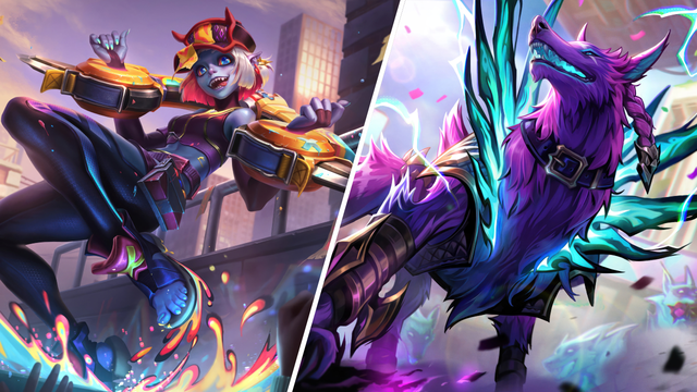 Briar (left) and Naafiri are being neglected by gamers, professional players and Riot