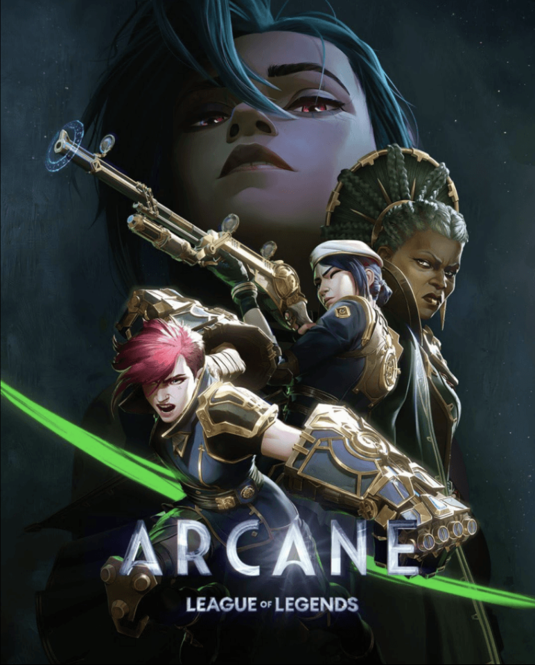 Arcane's outfit suddenly turned into 