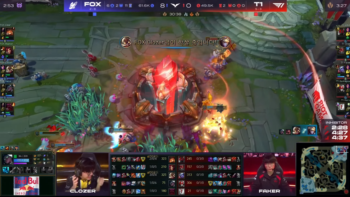 Fox became the second team for many years to win T1 without losing any defeated life