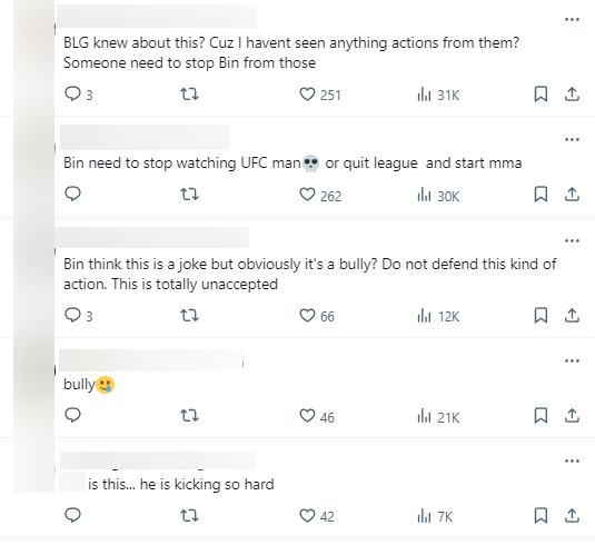 The audience also cannot accept Bin's actions