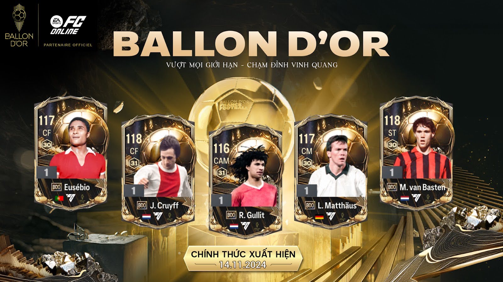 FC Online launched the Ballon d'Or card to honor the world football legend- Photo 1.