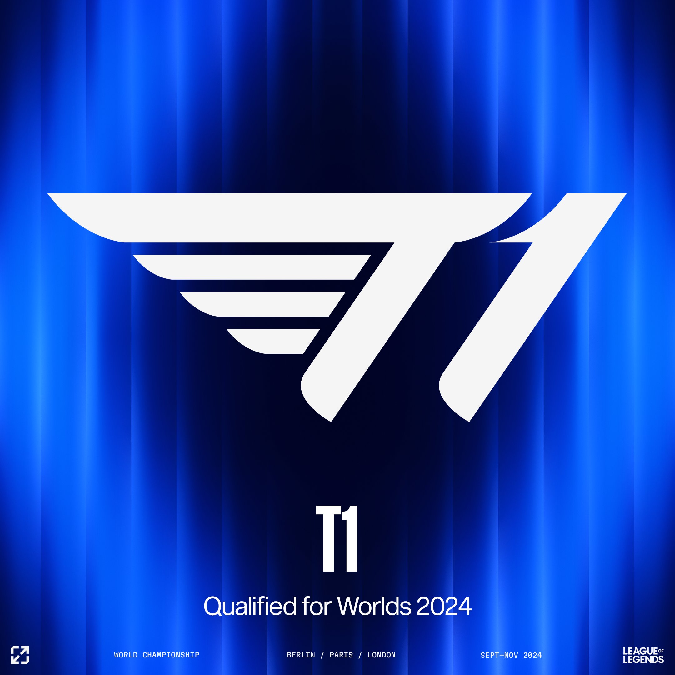 T1 won the last ticket to Worlds 2024