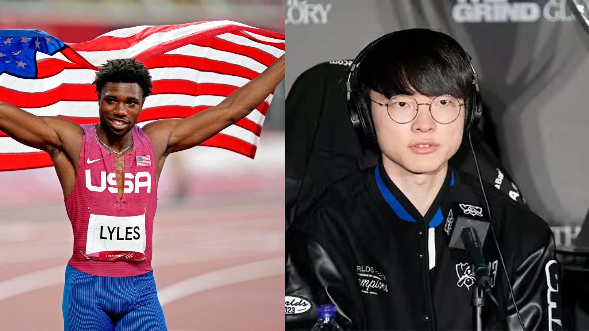 Noah Lyles admits he is an eSports gamer, especially League of Legends and Faker, whom he idols