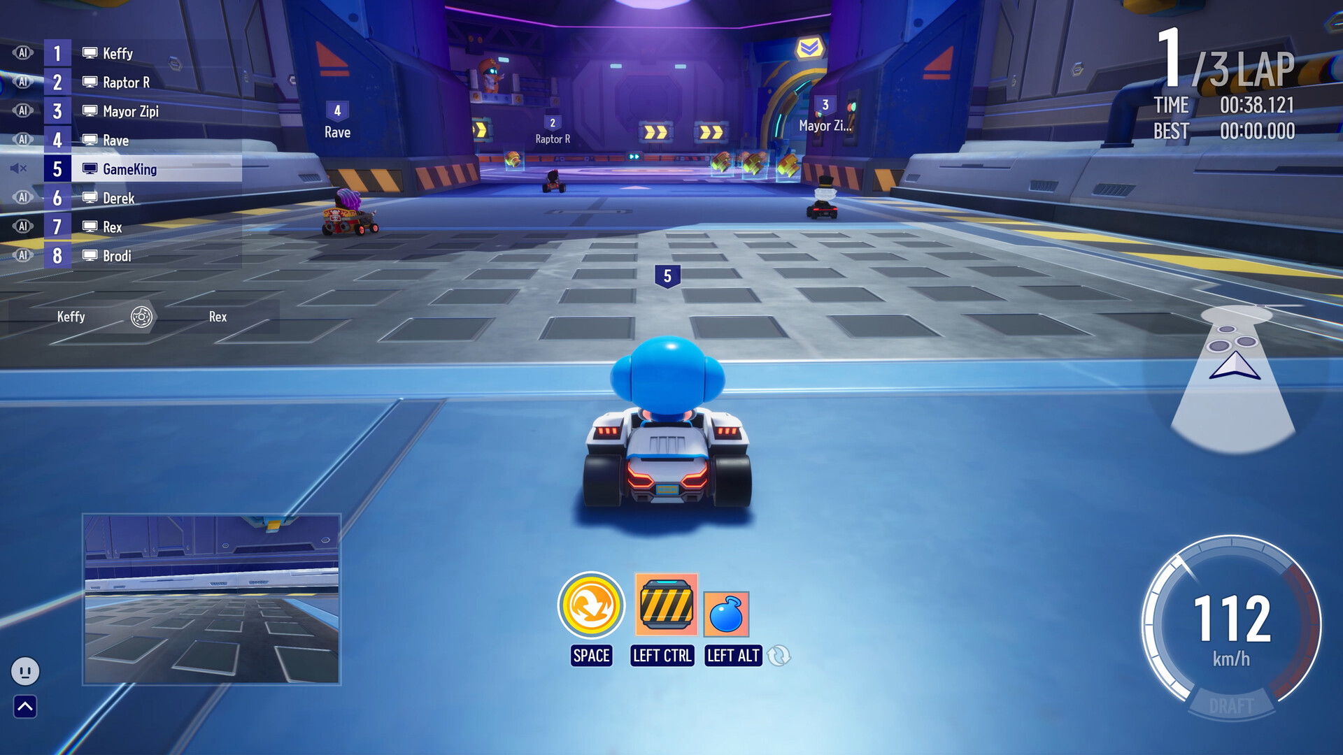 In recent times, Faker has also played the familiar racing game Kartrider Drift