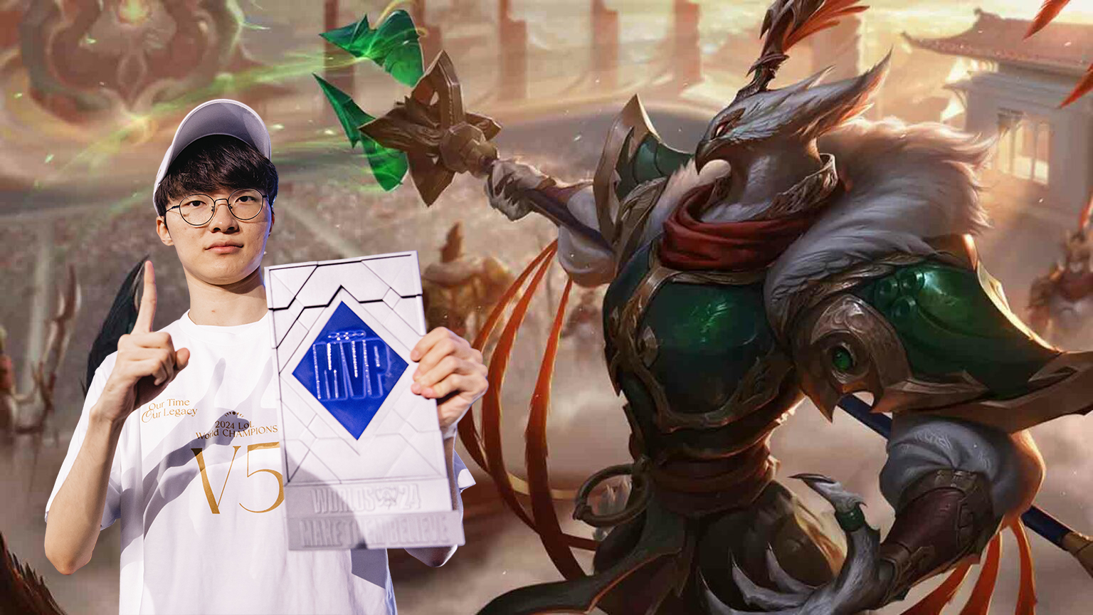 The general Azir in Faker's hands became a brand