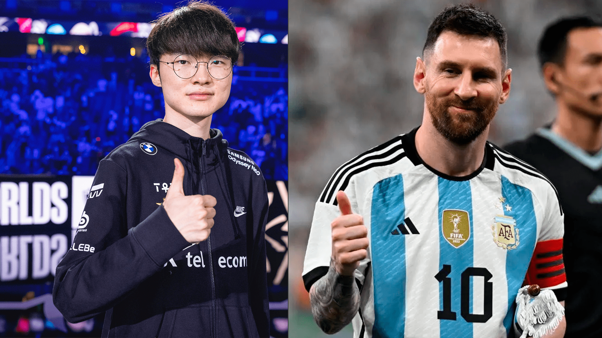 Faker's influence and brand in League of Legends and Esports are not inferior to Messi in football