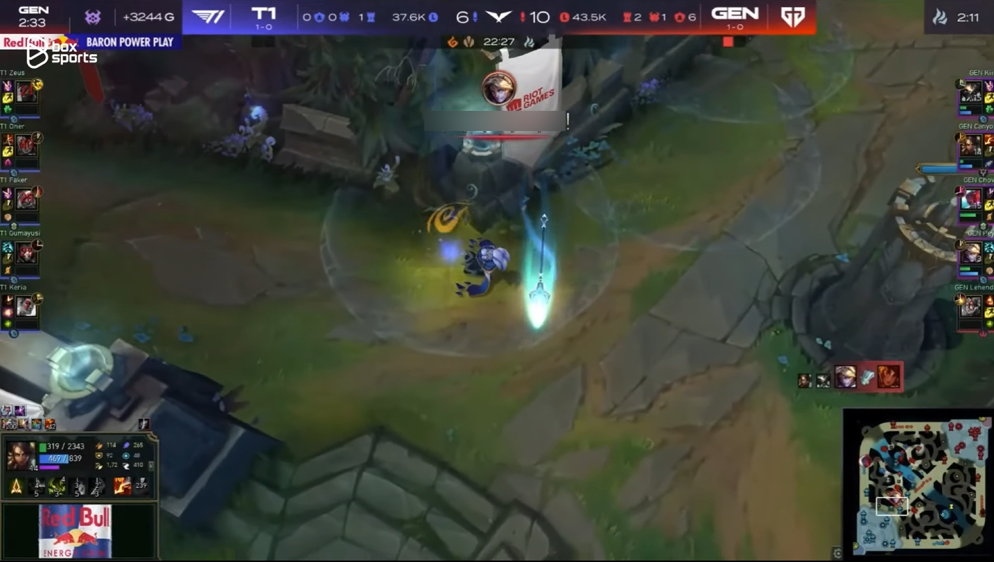 But the result was nothing changed and T1 continued to lose the match