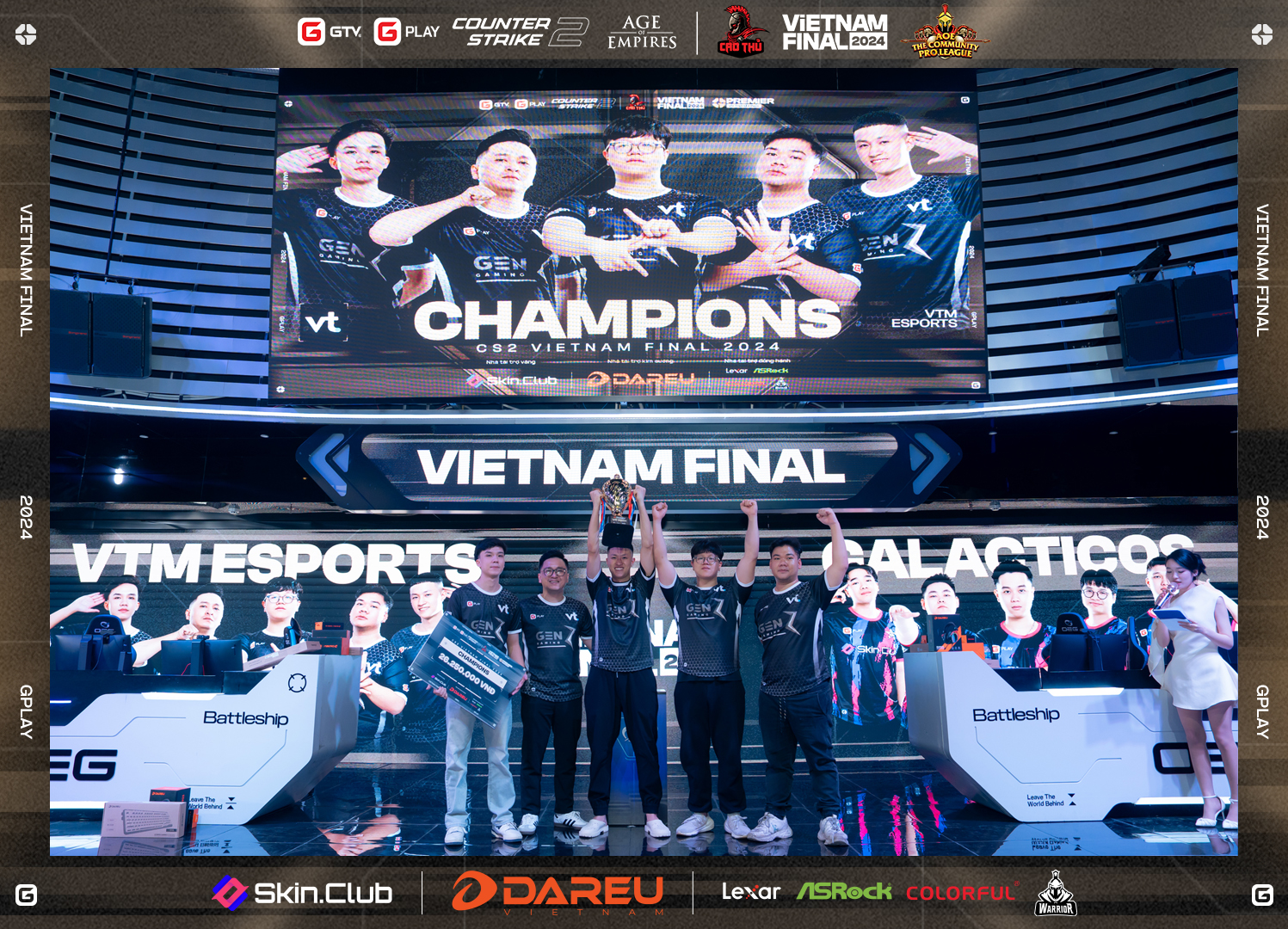 Gplay Premier Vietnam Final 2024: Perfect picture of Vietnam Esports- Photo 1.