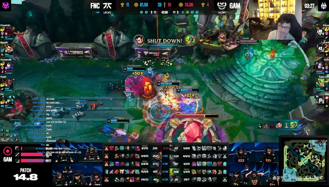 Gam regretted the defeat despite the best efforts in game 2