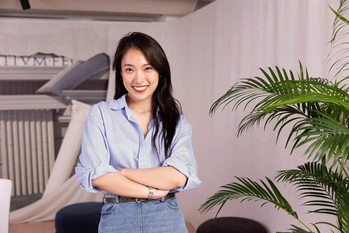 MC Khanh Vy has a move to make fans T1 