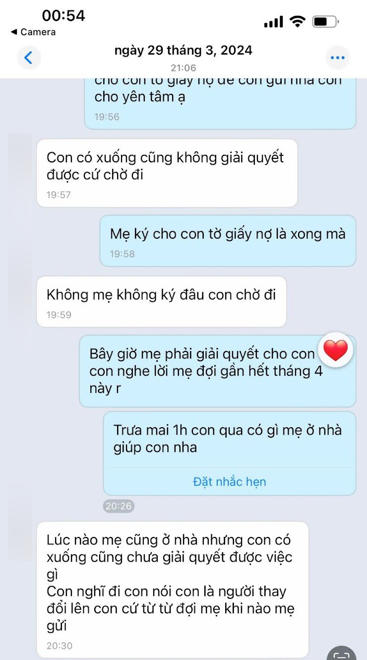 Message of this brother and his ex -mother