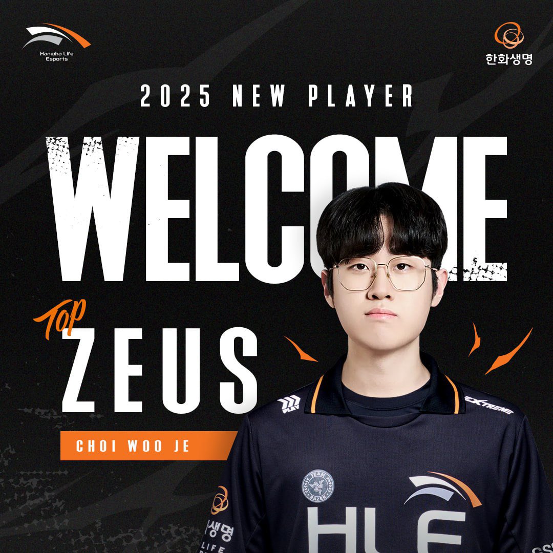 Zeus joined the hleges after one of the most loyal transfer dramas LCK with T1