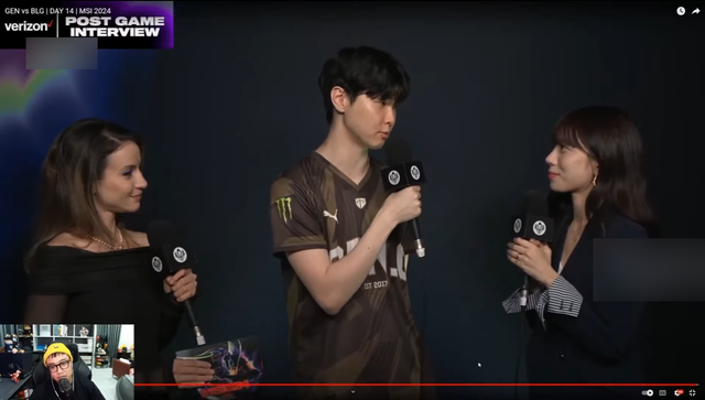 Chovy confirmed that he wanted to see BlG again "Just defeating them once is not enough"