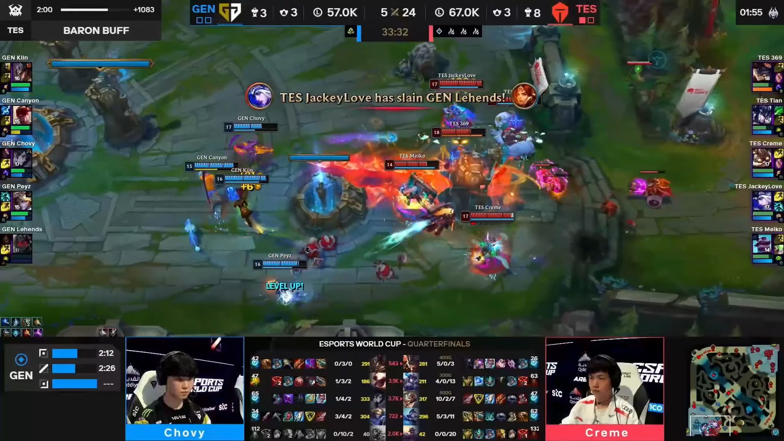 Gen.G is completely destroyed by the opponent who is much weaker than them