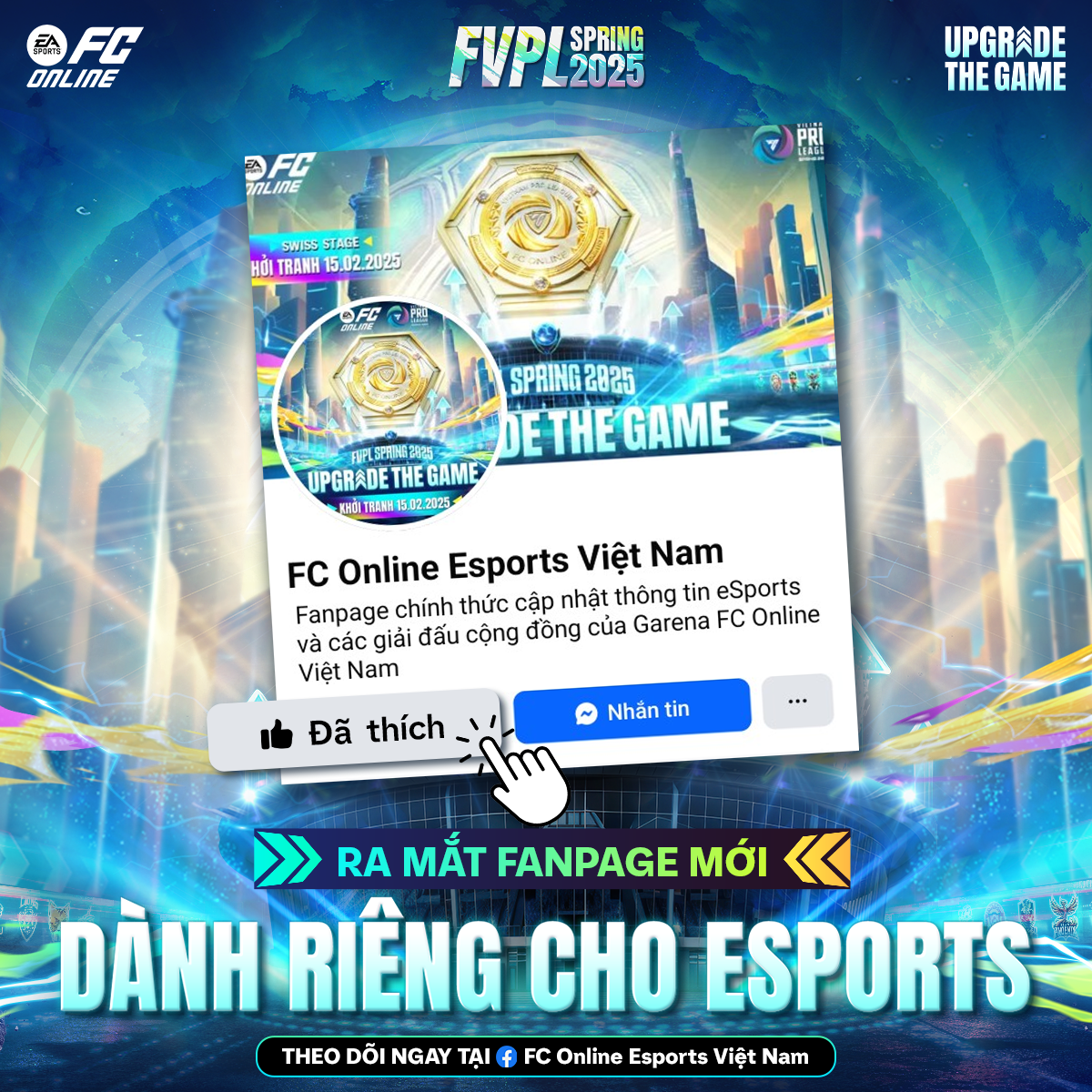 Launching Fanpage FC Online Esports Vietnam- a new destination for FC Online's tournament community- Photo 1.