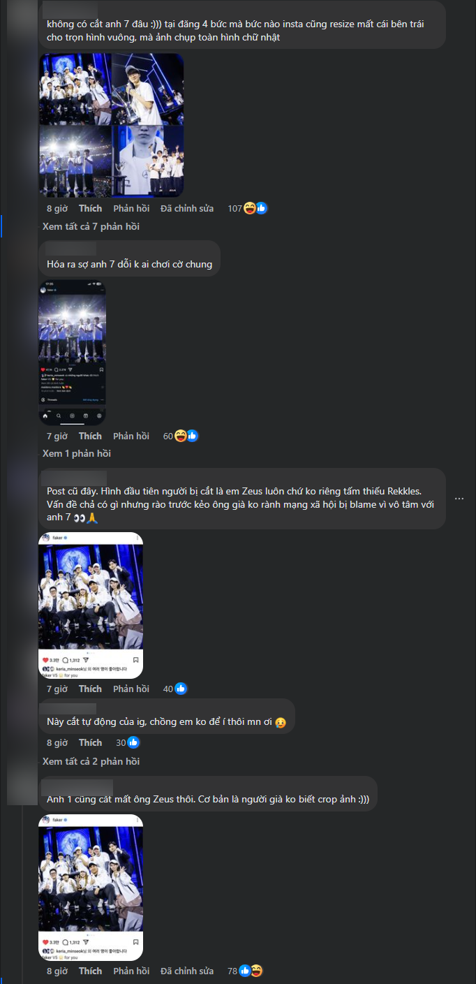 Fans tried to clear and defend Faker