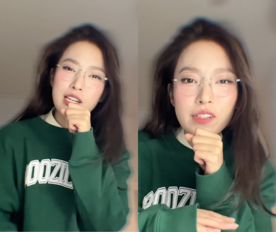 MC Khanh Vy in the clip about T1 is currently her controversial