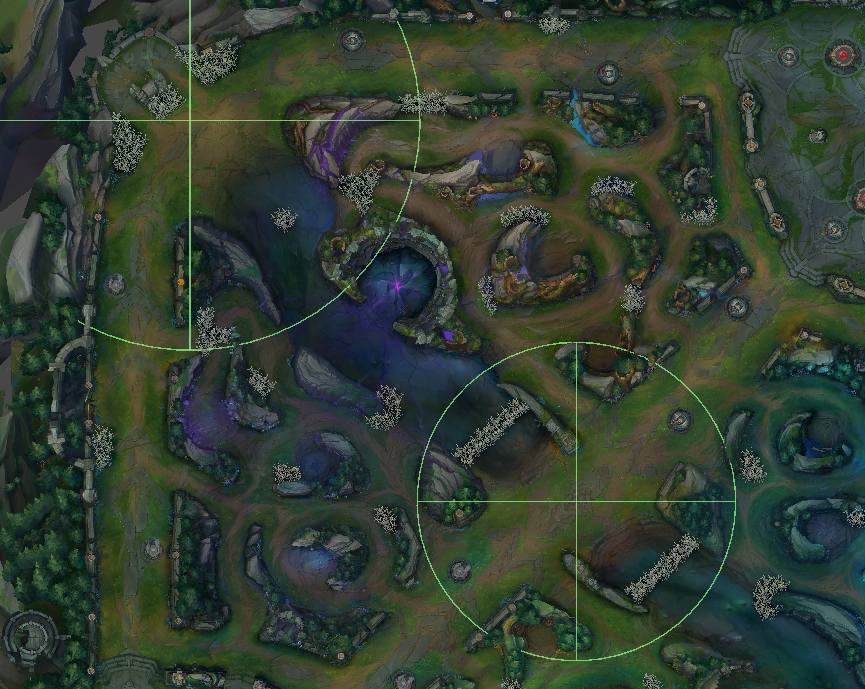 Riot will increase the defenses of the upper and mid lane pillars, reduce the amount of gold and experience received when the attack on these pillars if there is the appearance of the jungler in the circle around the cylinder.