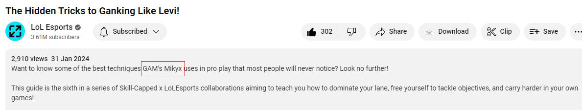 An error in the caption is VCS audience "enlightenment" go out