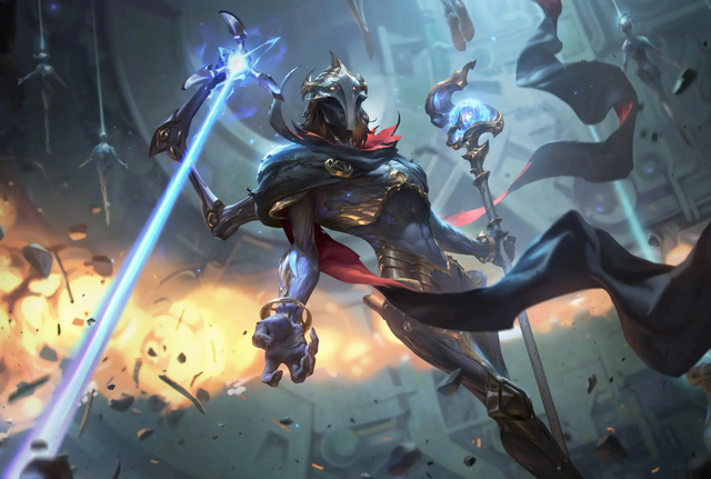 Riot revealed the new Viktor Skin information but made the League of Legends community "frustration"- Photo 1.
