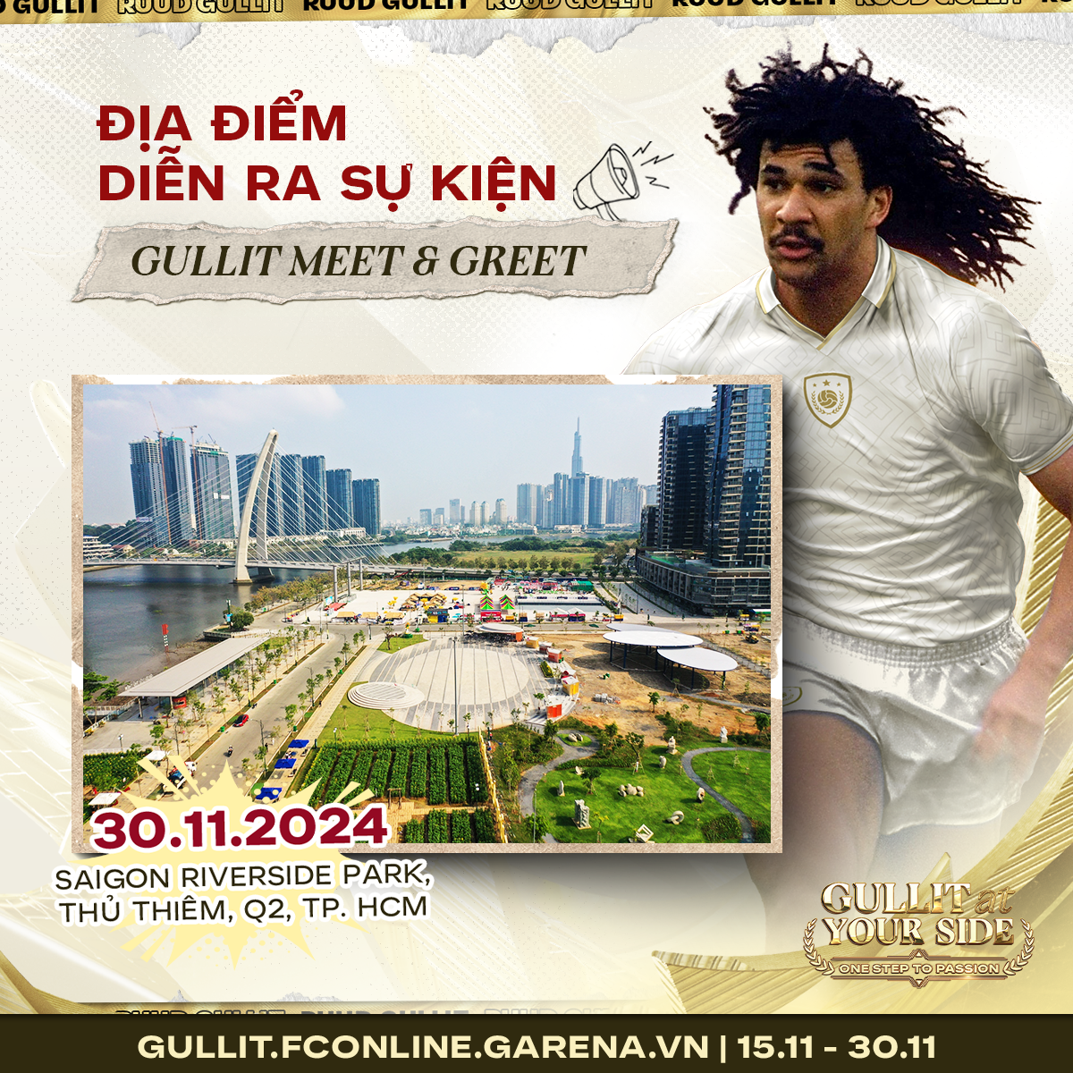 Ruud Gullit came to Vietnam: The most awaited event in November for football fans - Photo 1.